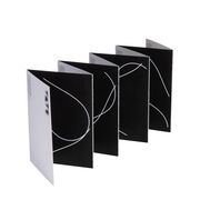 Anthony McCall Doubling Back concertina postcard set
